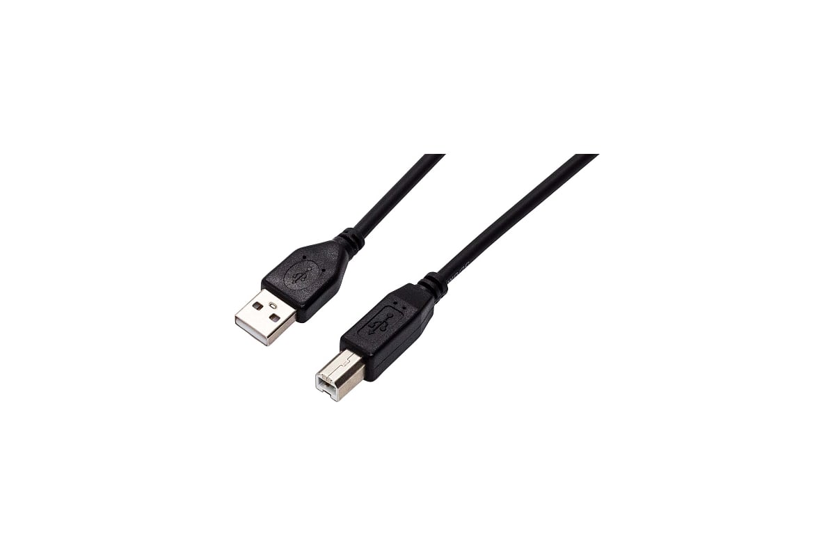 

Кабель USB 2.0(Am)-USB 2.0(Bm), 1.8 м, черный, Fillum (FL-CPro-U2-AM-BM-1.8M)