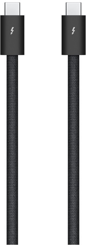 

Кабель USB Type-C(m)-USB Type-C(m), экранированный, быстрая зарядка, 3.5А, 1 м, черный, Apple Thunderbolt 4 (USB-C) Pro (MU883FE/A), Thunderbolt 4 (USB-C) Pro