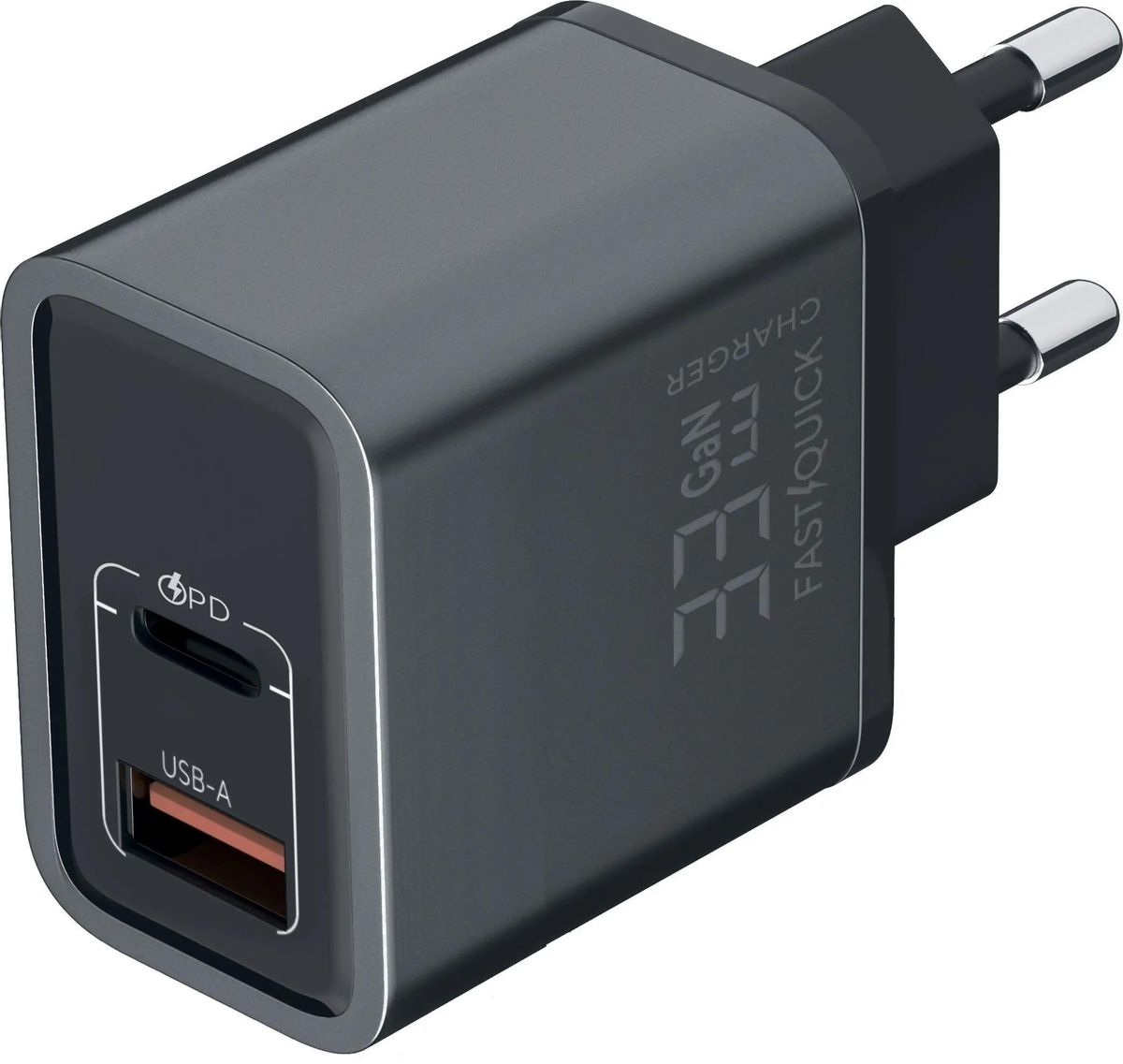

Сетевое зарядное устройство Red Line XC-4 33 Вт, USB, EU, USB type-C, Quick Charge, PD, серый (УТ000038329), XC-4