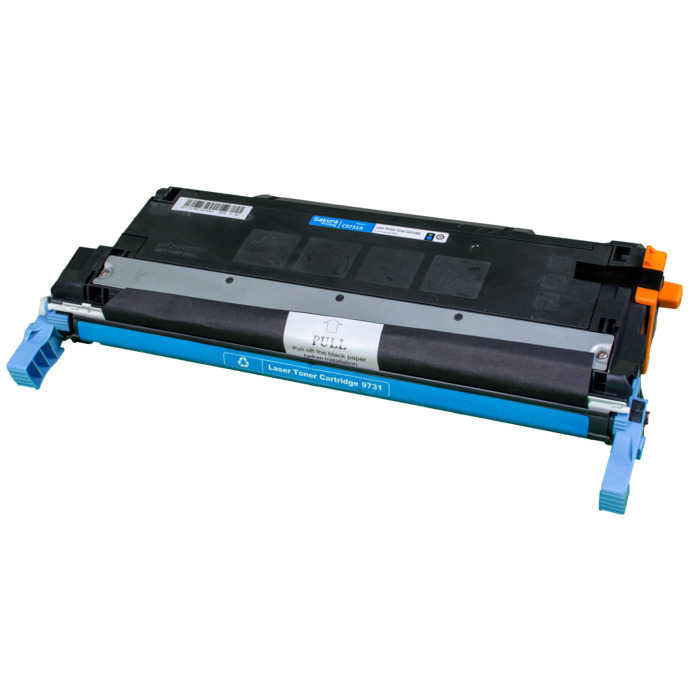 

Картридж лазерный Sakura SAC9731A (C9731A), голубой, 12000 страниц, совместимый для LJ 5500/556