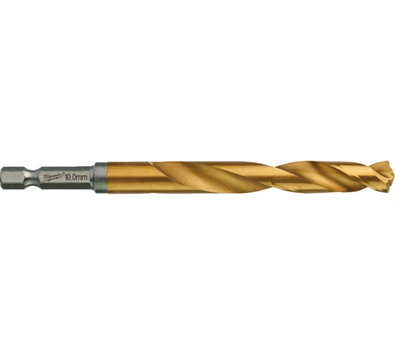 

Сверло ⌀10 мм x 120 мм/76 мм, HSS-G TiN, по металлу, Milwaukee RedHex, 5 шт. (4932478184)