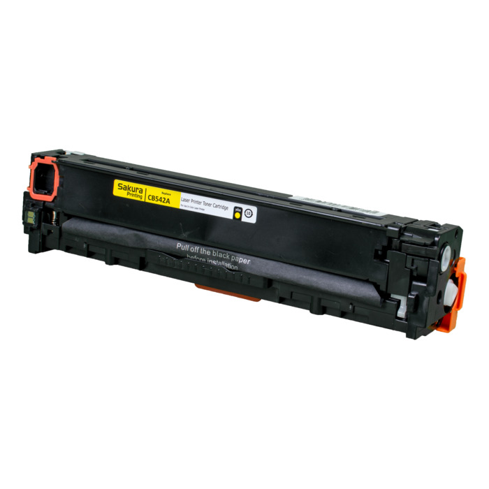 

Картридж лазерный Sakura SACB542A (CB542A), желтый, 1500 страниц, совместимый для Color LaserJet CP1215/CP1515/CP1518, MFP CM1312