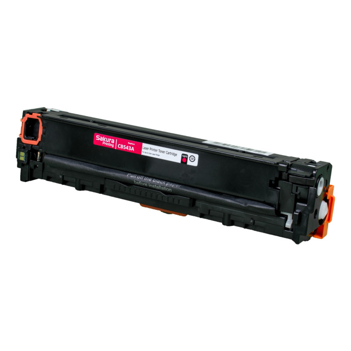

Картридж лазерный Sakura SACB543A (CB543A), пурпурный, 1500 страниц, совместимый для Color LaserJet CP1215/CP1515/CP1518, MFP CM1312