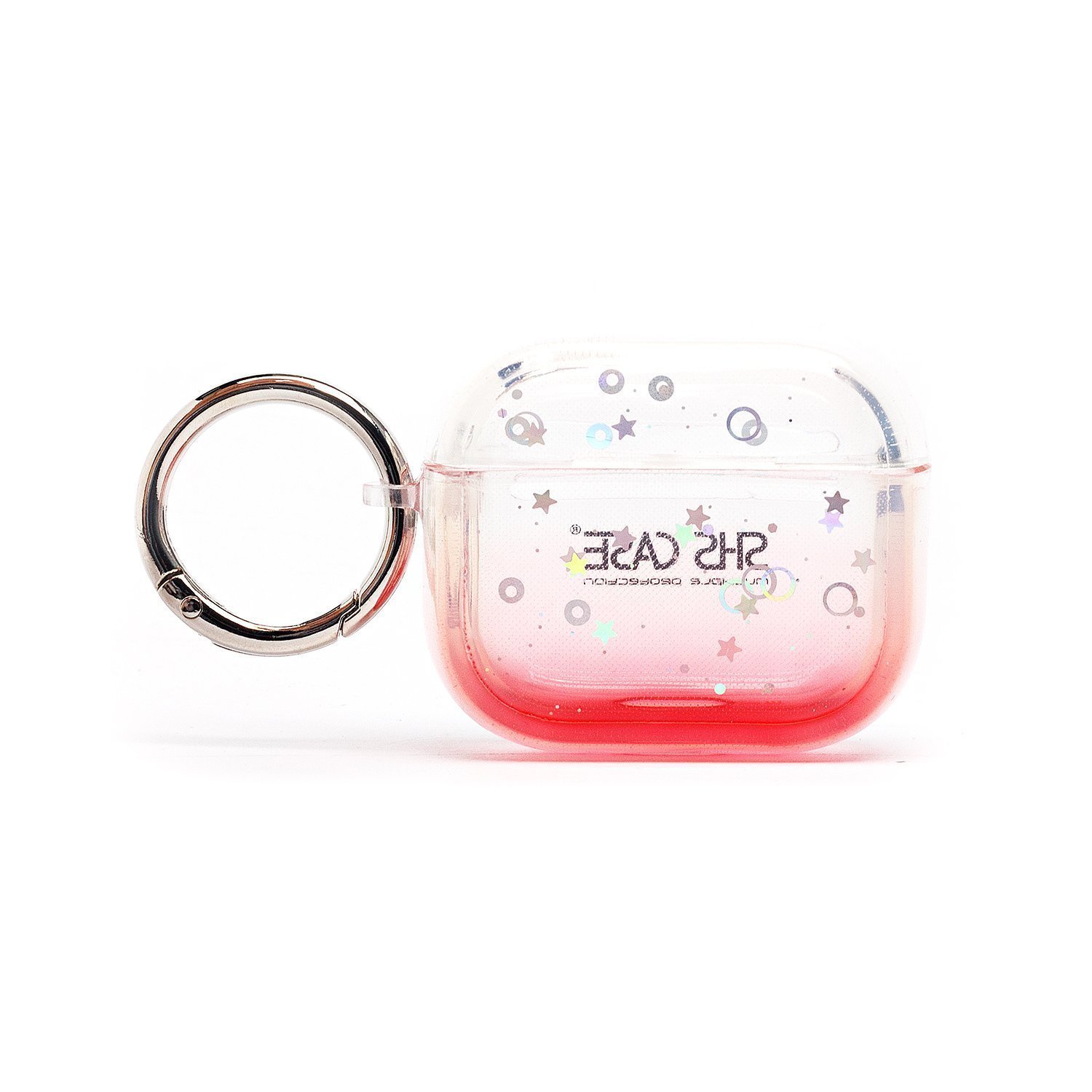 

Чехол PCP11 для кейса AirPods (3-го поколения), розовый (230455), -