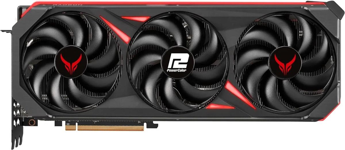 

Видеокарта PowerColor AMD Radeon RX 7800 XT Red Devil, 16Gb GDDR6, 256 бит, PCI-E, HDMI, 3DP, Retail (RX7800XT 16G-E/OC), Red Devil