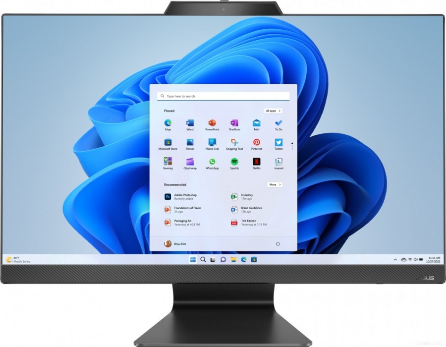 Моноблок Asus F3702WFA-BPE0110 27", AMD Ryzen 5 7520U, 16Gb, 512Gb, без ОС