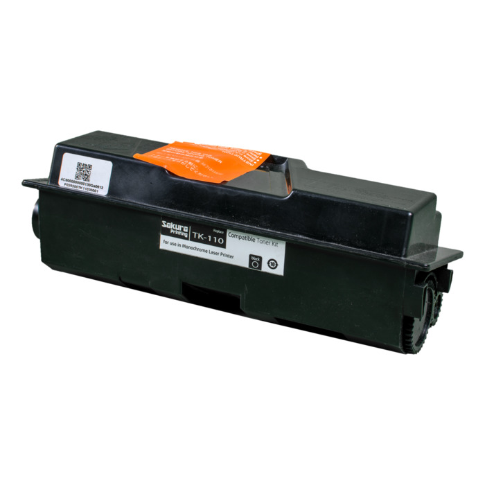 

Картридж лазерный Sakura SATK110 (TK110/111/112/113), черный, 7200 страниц, совместимый для Kyocera FS-720/820/920/1016MFP