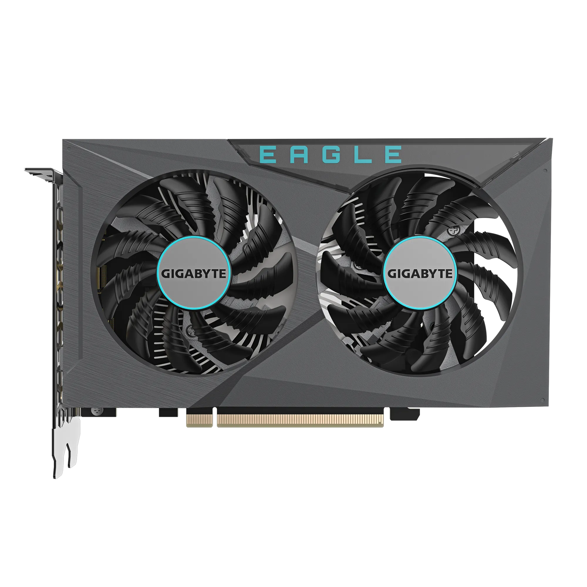 

Видеокарта GIGABYTE NVIDIA GeForce RTX 3050 EAGLE OC, 6Gb DDR6, 96 бит, PCI-E, 2HDMI, 2DP, Retail (GV-N3050EAGLE OC-6GD), EAGLE OC