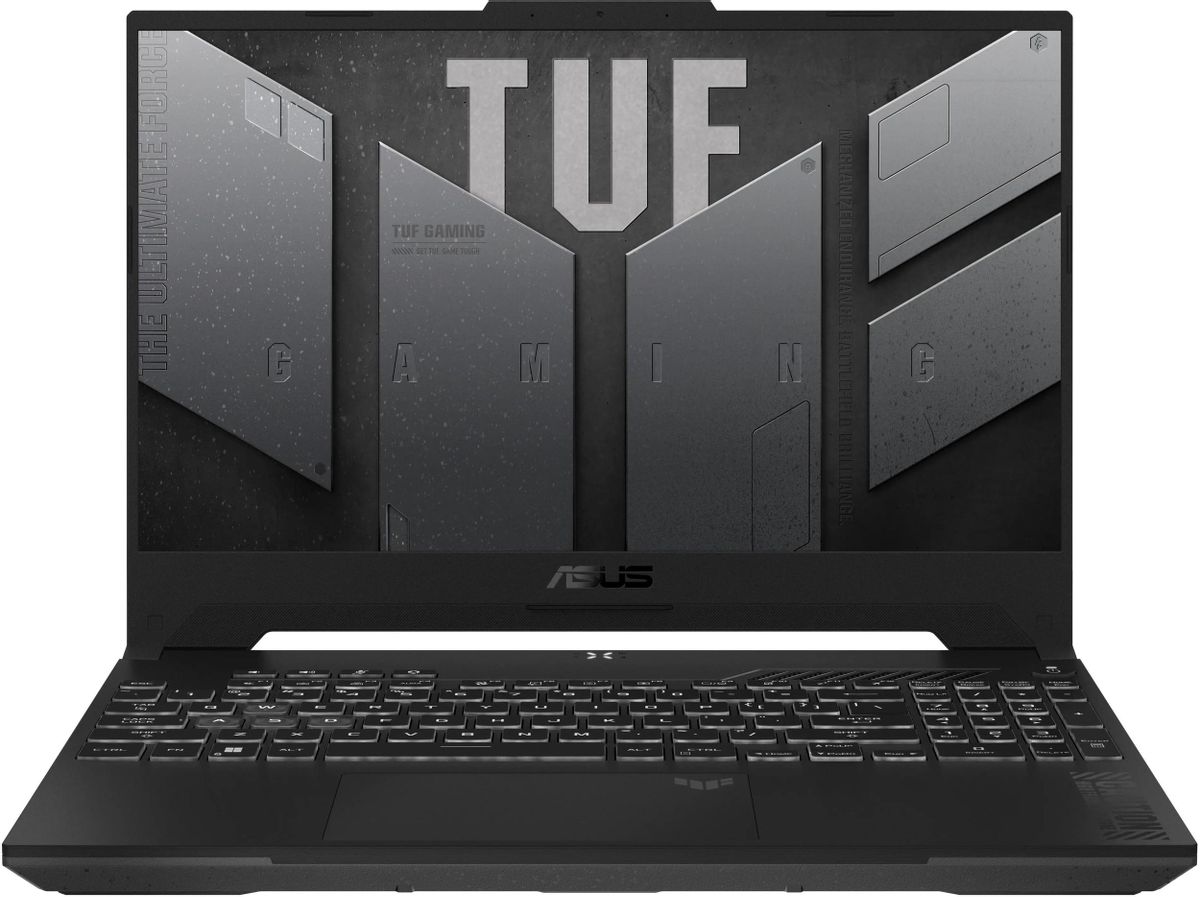 

Ноутбук ASUS TUF Gaming F15 FX507ZC4-HN078 15.6" IPS 1920x1080, Intel Core i7 12700H 2.3 ГГц, 16Gb RAM, 512Gb SSD, NVIDIA GeForce RTX 3050-4Gb, без OC, серый (90NR0GW1-M00A40), FX507ZC4-HN078