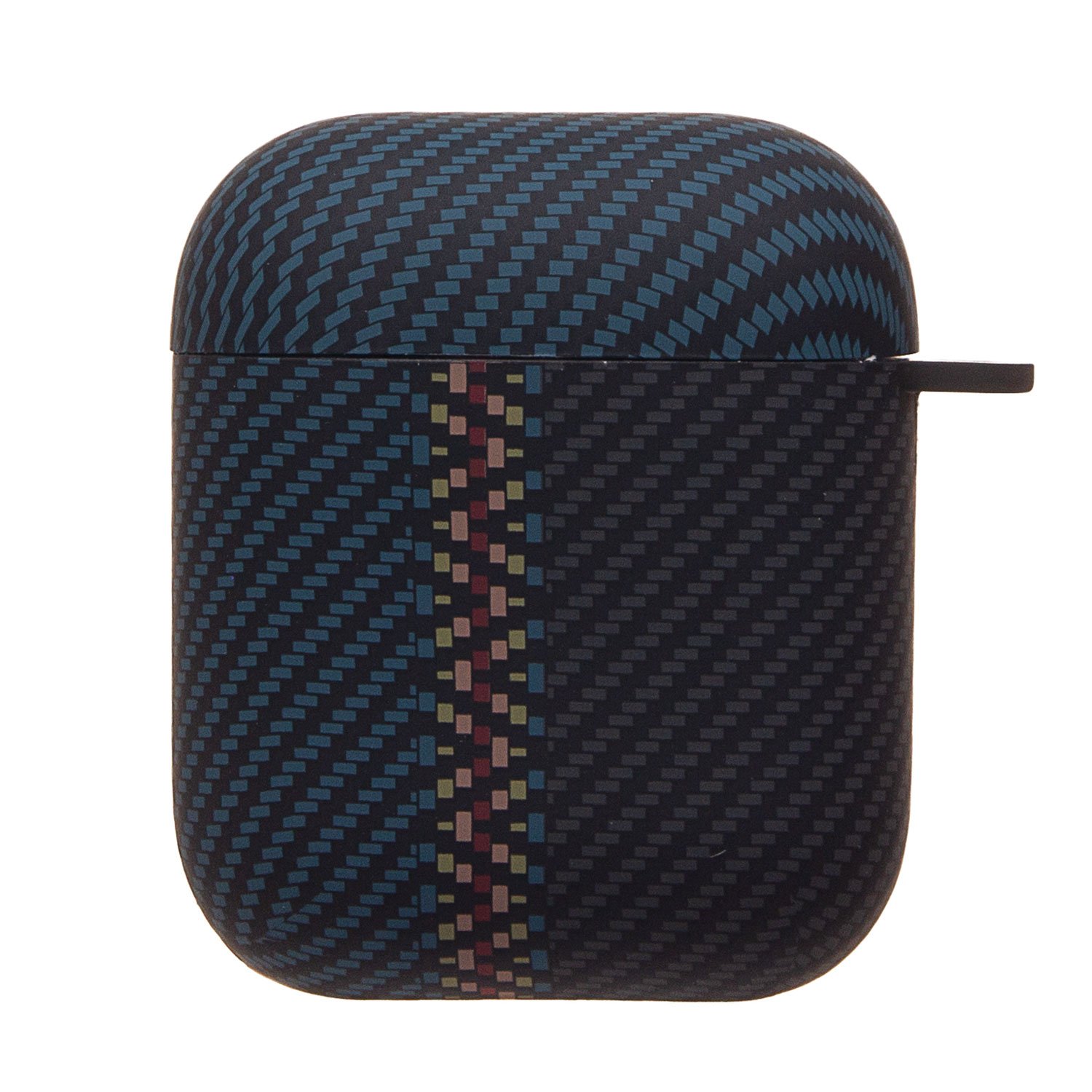 

Чехол Luxo Creative для кейса Apple AirPods/AirPods 2, черный/синий (231003), -