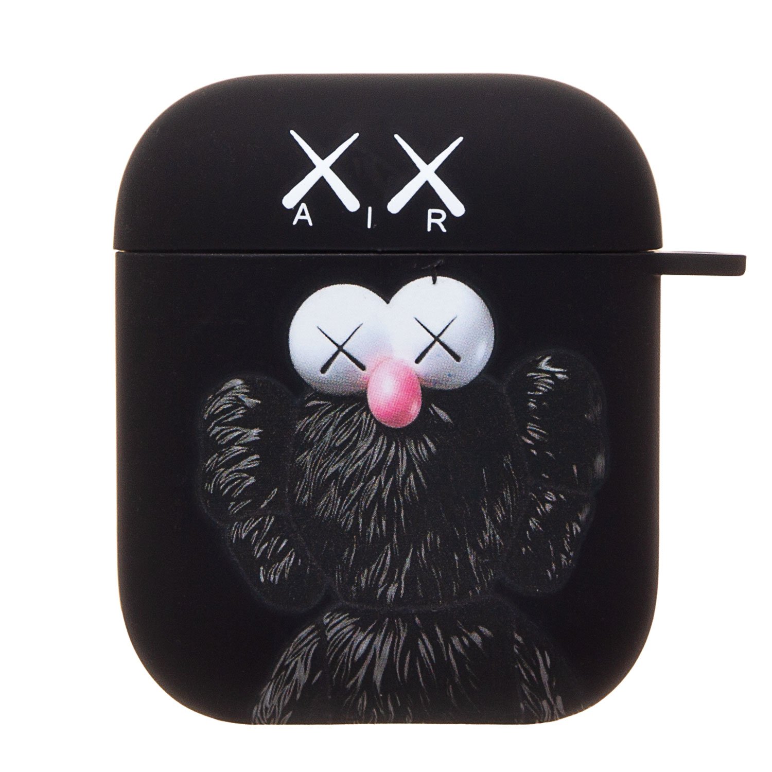 Чехол Luxo для кейса Apple AirPods/AirPods 2, черный (230994)