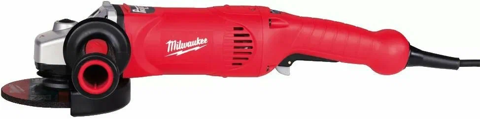 

УШМ (болгарка) Milwaukee AGV 17-125 INOX, сетевая, 1.75 кВт, 12.5 см, 7600 об/мин, регулировка частоты вращения, 2.8 кг (4933449870), AGV 17-125 INOX