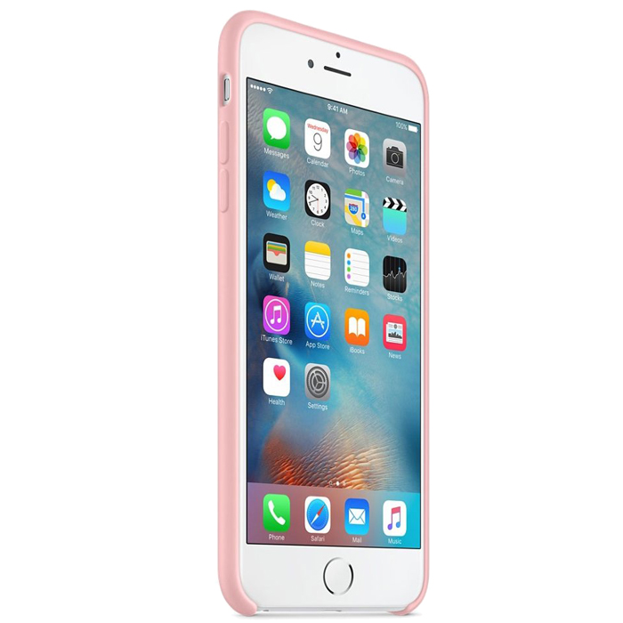 Чехол Apple Silicone Case для iPhone 6s, розовый (MLCU2ZM/A)