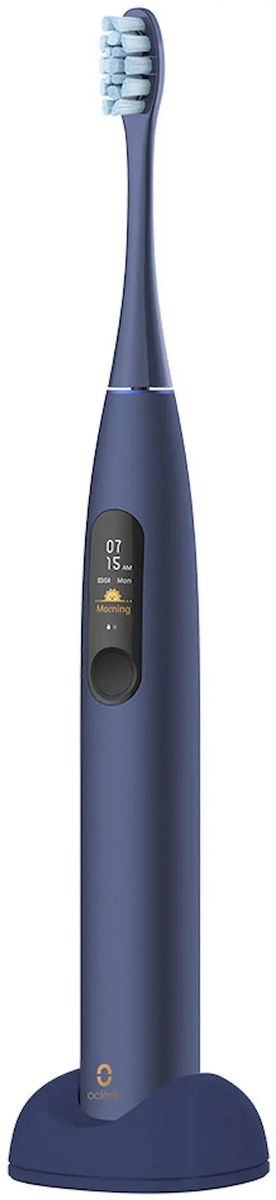 Электрическая зубная щетка Oclean X Pro Y2087, насадок: 1, режимов: 4, синий