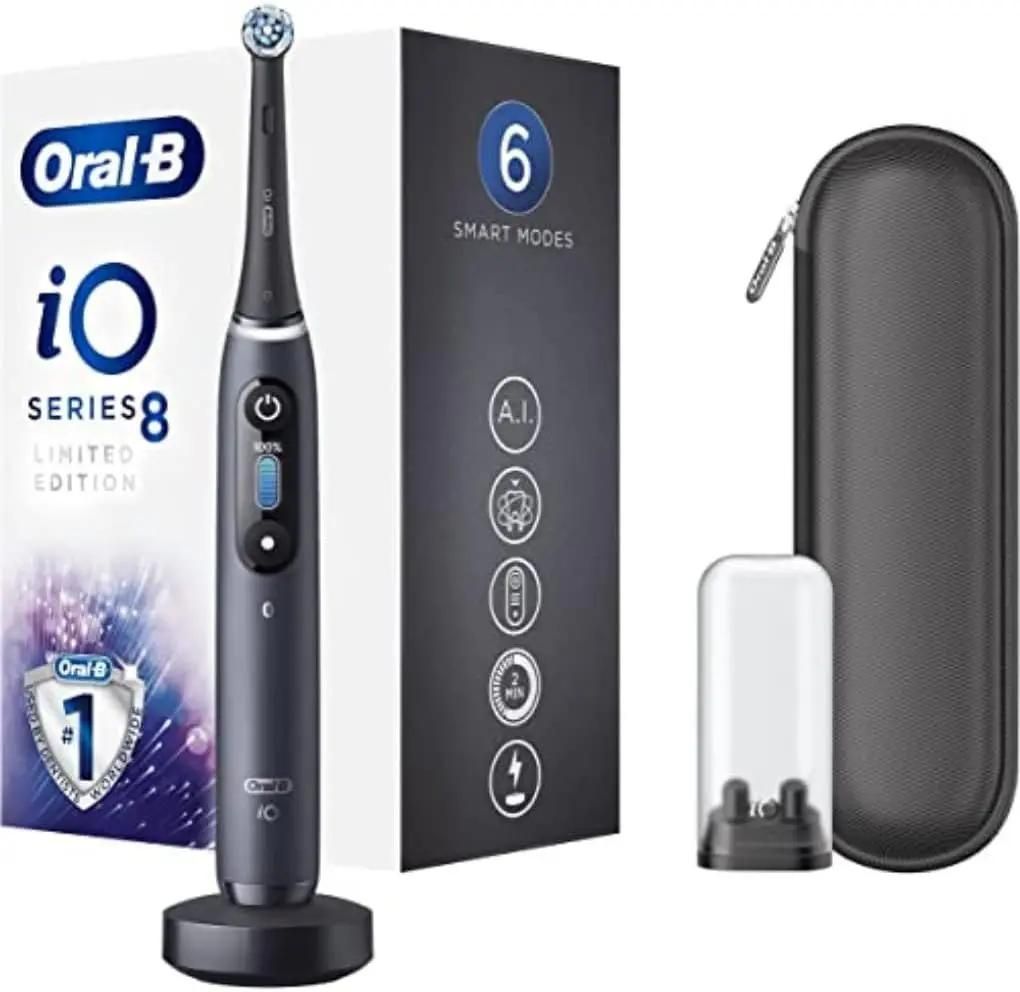 Электрическая зубная щетка Oral-B iO Series 8 Limited Edition Onyx, насадок: 1, режимов: 6, черный