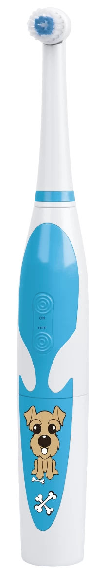 Электрическая зубная щетка Geozon KIDS AIR, насадок: 2, режимов: 1, голубой