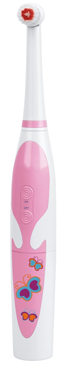 Электрическая зубная щетка Geozon KIDS AIR, насадок: 2, режимов: 1, розовый