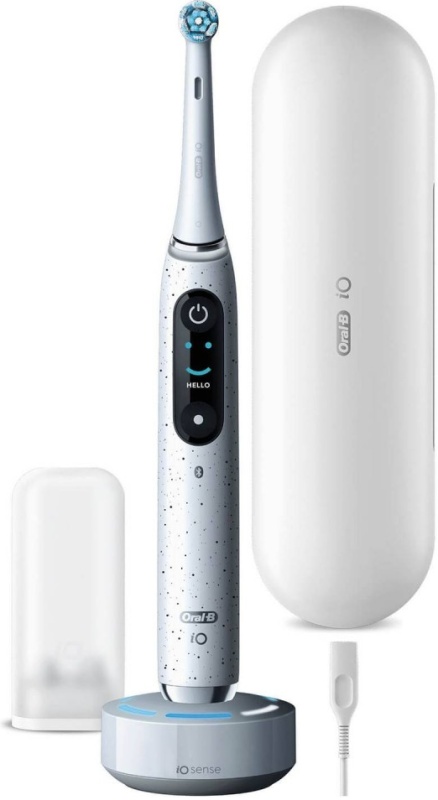 

Электрическая зубная щетка Oral-B IO10, насадок: 1, режимов: 7, белый (4210201434658), IO10