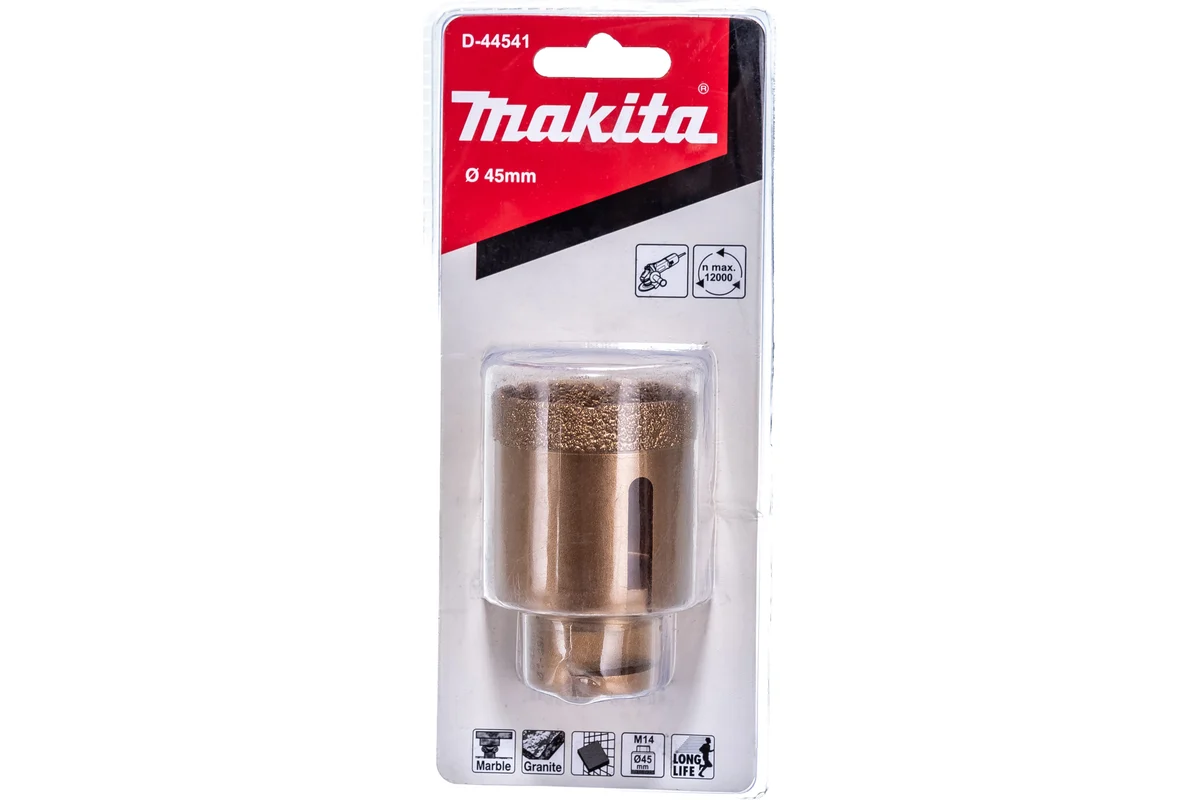 Коронка алмазная Makita ⌀ 4.5 см