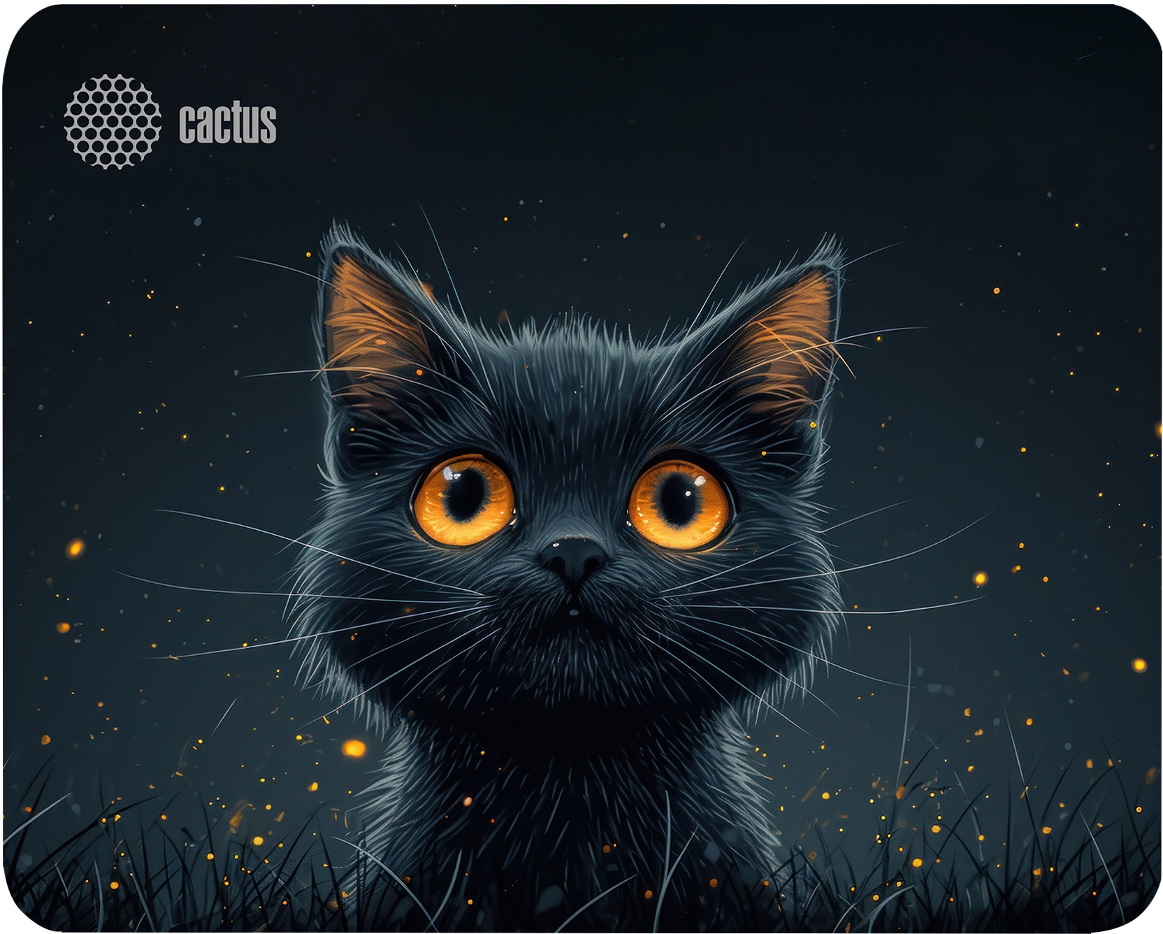 

Коврик для мыши Cactus Black Cat, 250x200x3мм, принт (CS-MP-D09S), Black Cat