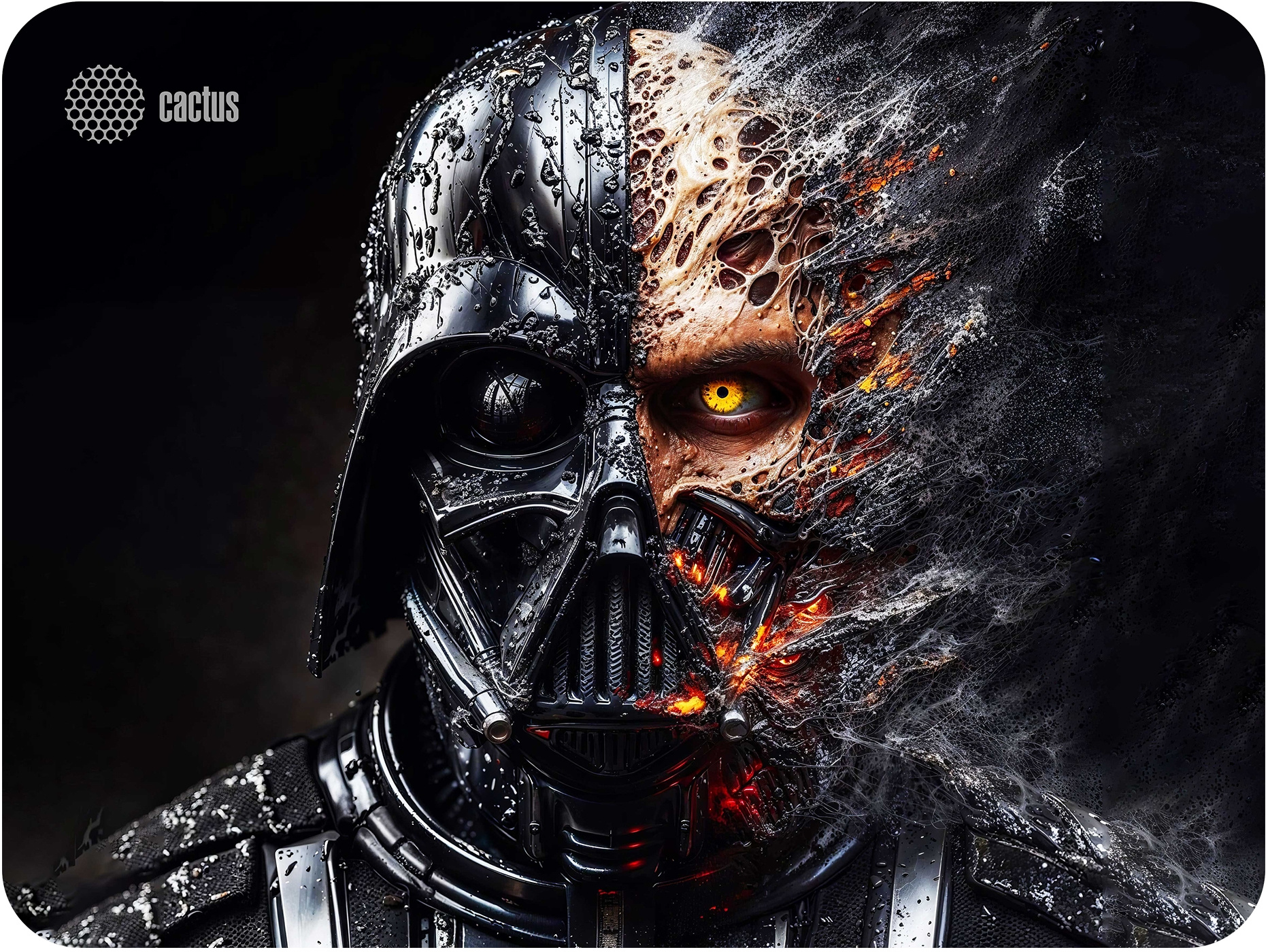 

Коврик для мыши Cactus Darth Vader, игровой, 400x300x3мм, принт ( CS-MP-PRO22XL), Darth Vader