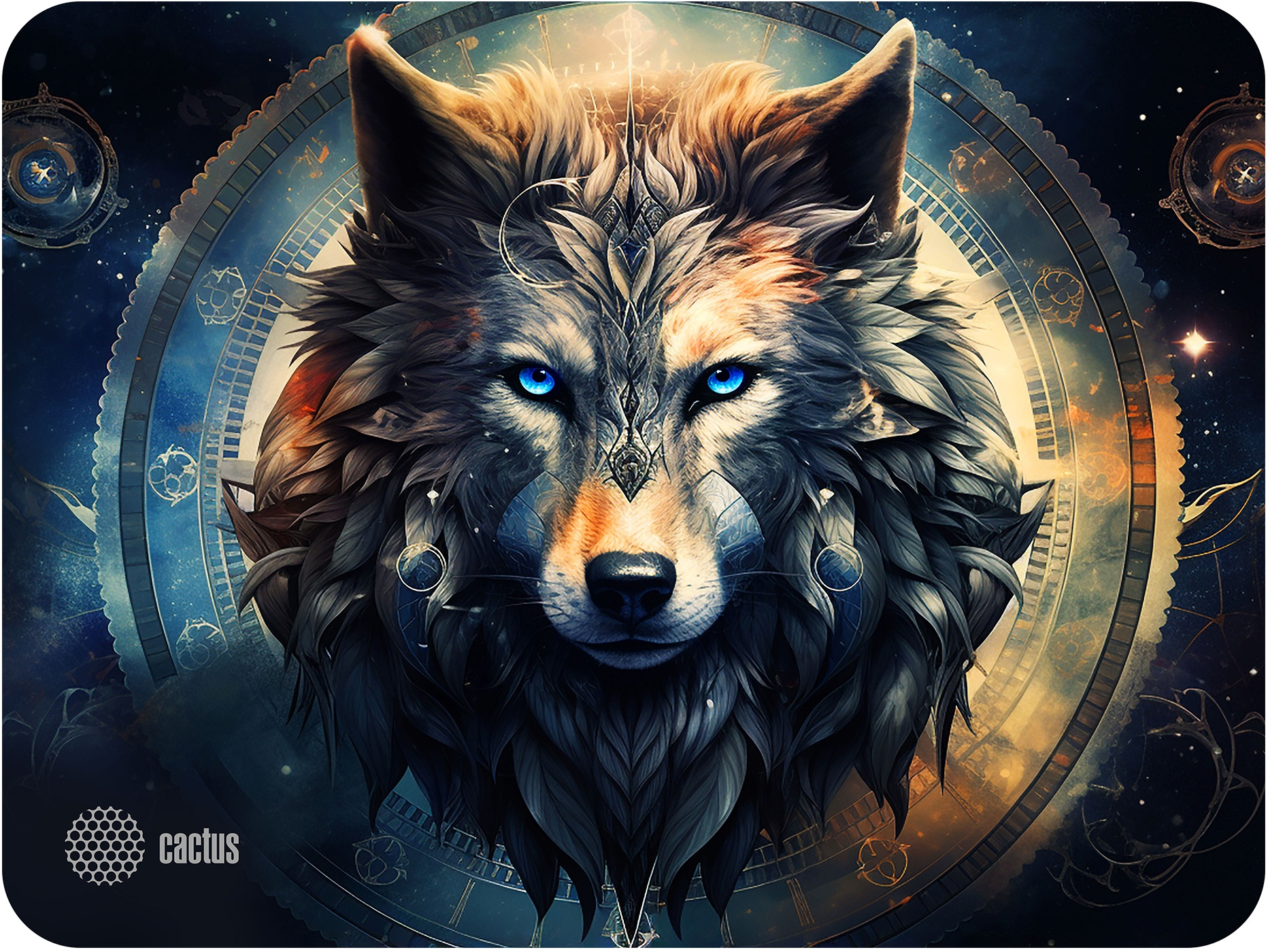 

Коврик для мыши Cactus Wolf, игровой, 400x300x3мм, принт (CS-MP-PRO20XL), Wolf