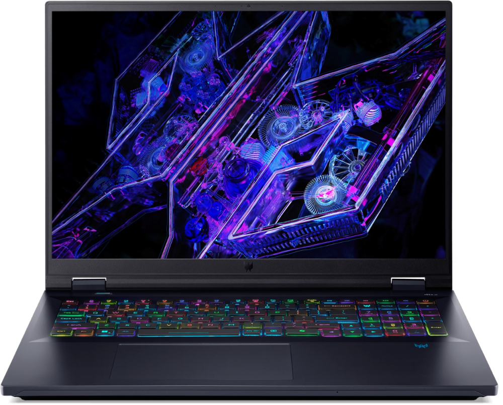 

Ноутбук Acer Predator Helios PH18-72-94AS 18" IPS 1920x1200, Intel Core i9 14900HX 1.6 ГГц, 32Gb RAM, 2Tb SSD, NVIDIA GeForce RTX 4080-12Gb, W11, черный (NH.QP5CD.001), PH18-72-94AS