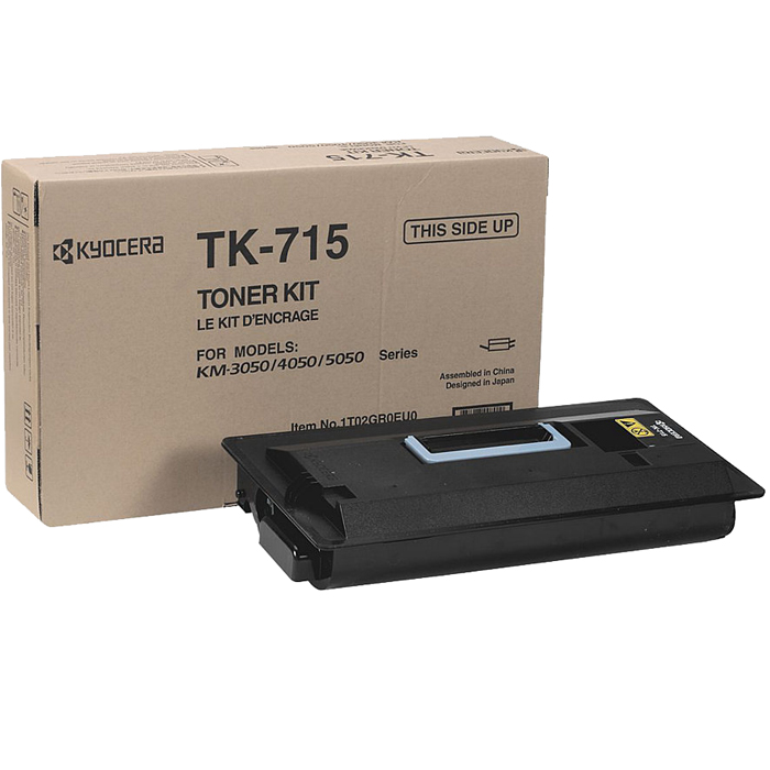 Картридж лазерный Kyocera TK-715/1T02GR0EU0, черный