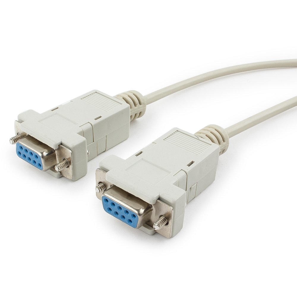 

Кабель RS-232 9pin F-RS-232 9pin F, 3 м, белый Gembird (CC-134-10-N)