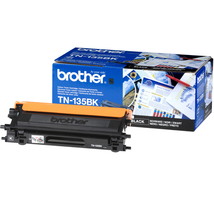 Картридж лазерный Brother TN135BK, черный