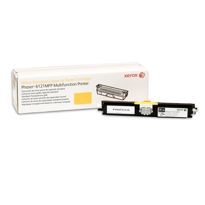 

Картридж лазерный Xerox 106R01465, желтый, 1500 страниц, оригинальный для Phaser 6121MFP