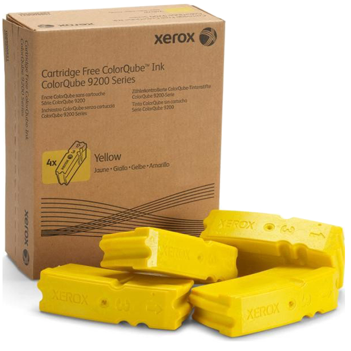 Твердые чернила Xerox 108R00839, желтый, оригинальные, для Xerox ColorQube 9301/9302/9303