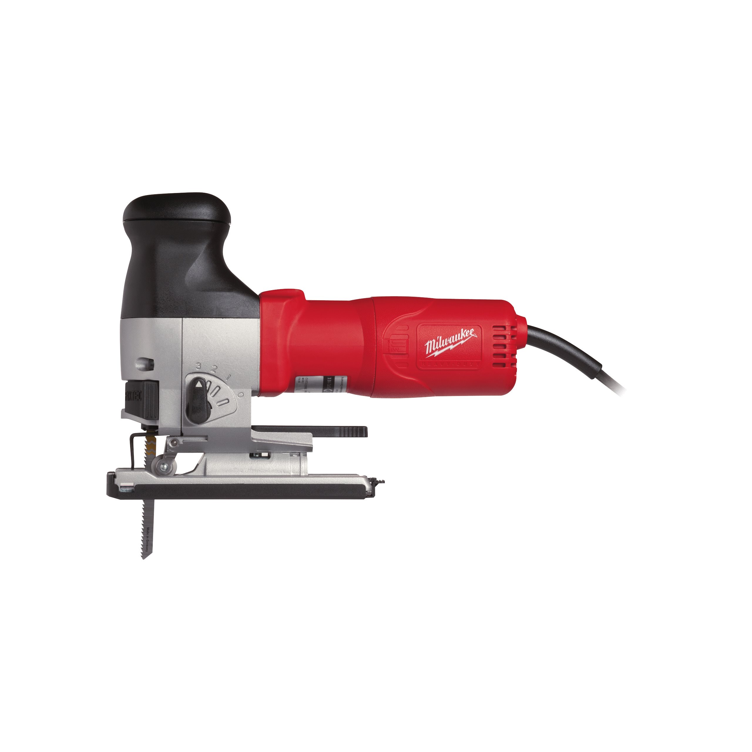 

Электролобзик Milwaukee FSPE 110 X, 710 Вт, маятниковый ход, регулировка частоты хода, сдув опилок (4933357990), FSPE 110 X