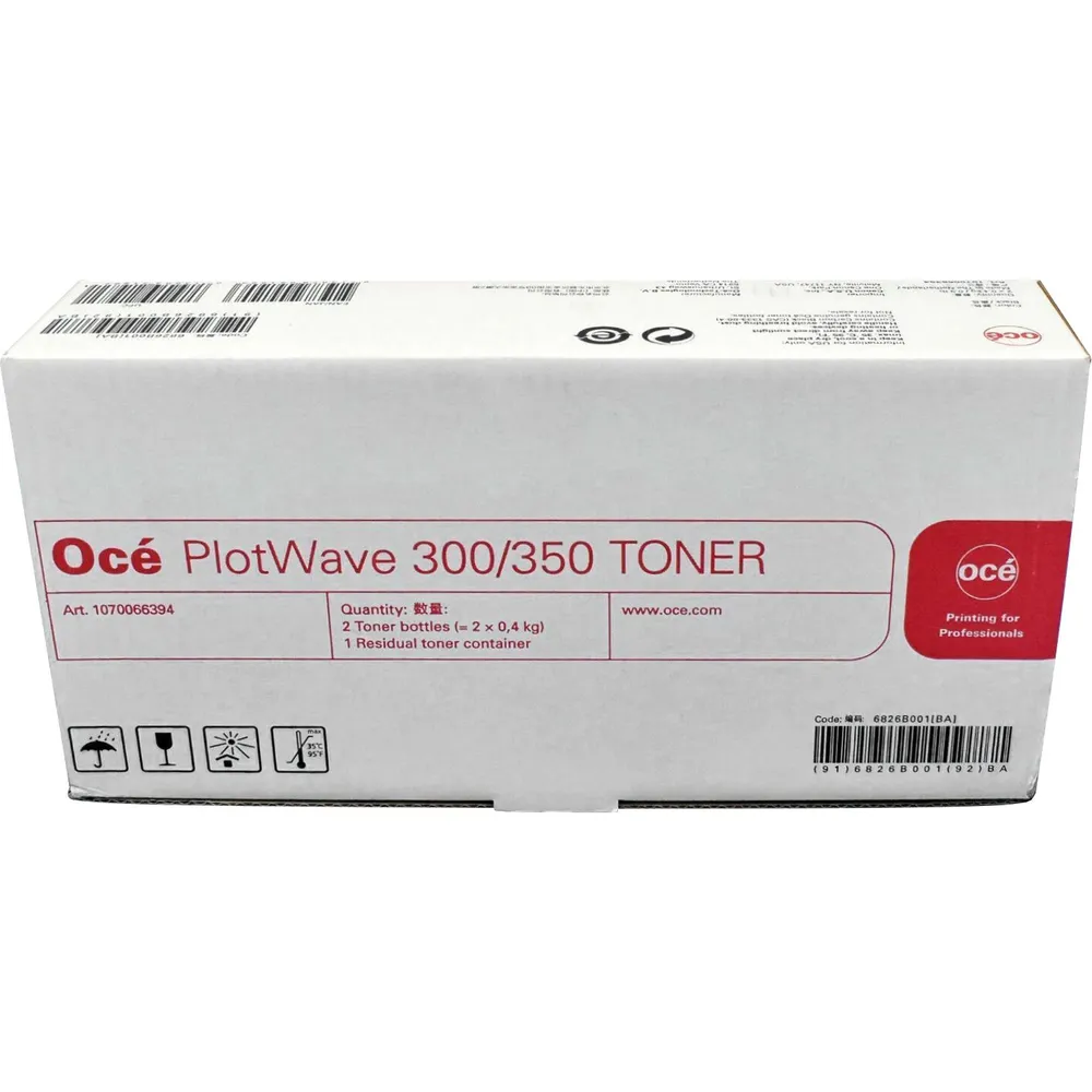 

Тонер Canon, бутыль 400 г, черный, совместимый для OCE PlotWave 350/300, 2шт. (1070066394)