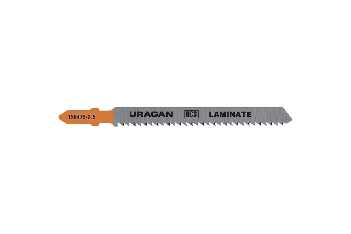 

Набор пилок для лобзика Uragan T101BR L10 см x 7.5 см, чистый рез, дерево, ДСП, фанера, 2 шт. (159475-2.5_z02), T101BR