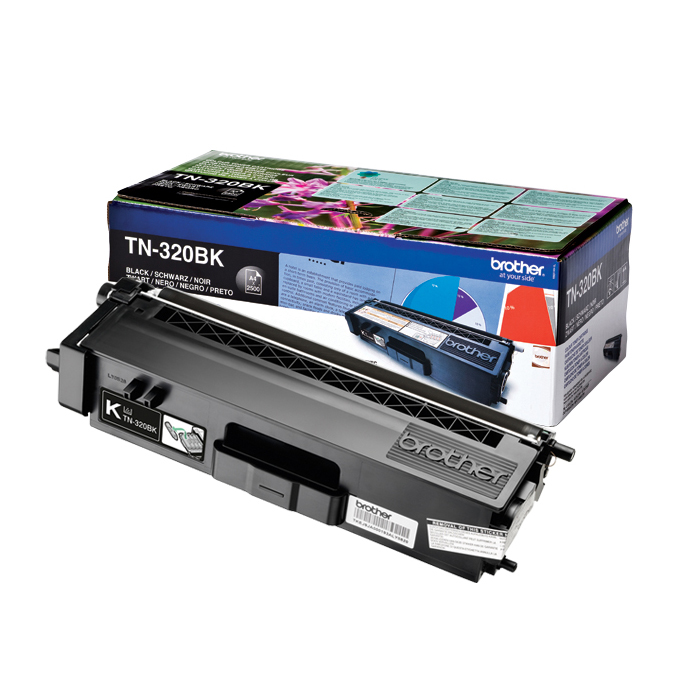 

Картридж лазерный Brother TN320BK, черный, 2500 страниц, оригинальный для HL-4140CN, HL-4150CDN, HL-4570CDW, HL-4570CDWT, DCP-9055CDN, DCP-9270CDN, MFC-9460CDN, MFC-9465CDN, MFC-9970CDW, TN320BK