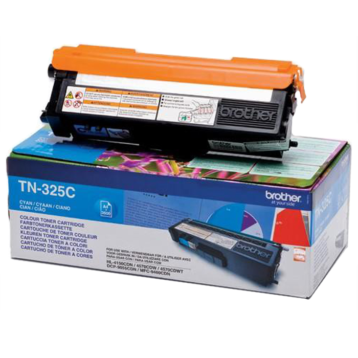 

Картридж лазерный Brother TN325C, голубой, 1шт., 3500 страниц, оригинальный, для HL-4140CN, HL-4150CDN, HL-4570CDW, HL-4570CDWT, DCP-9055CDN, DCP-9270CDN, MFC-9460CDN, MFC-9465CDN, MFC-9970CDW, TN325C