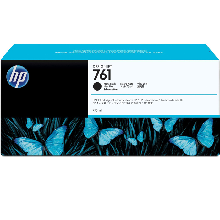 

Картридж струйный HP 761 (CM997A), матовый черный, оригинальный, объем 775 мл для HP HP Designjet T7100 / T7200, 761