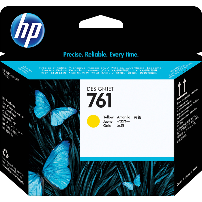 Печатающая головка HP CH645A №761 Yellow