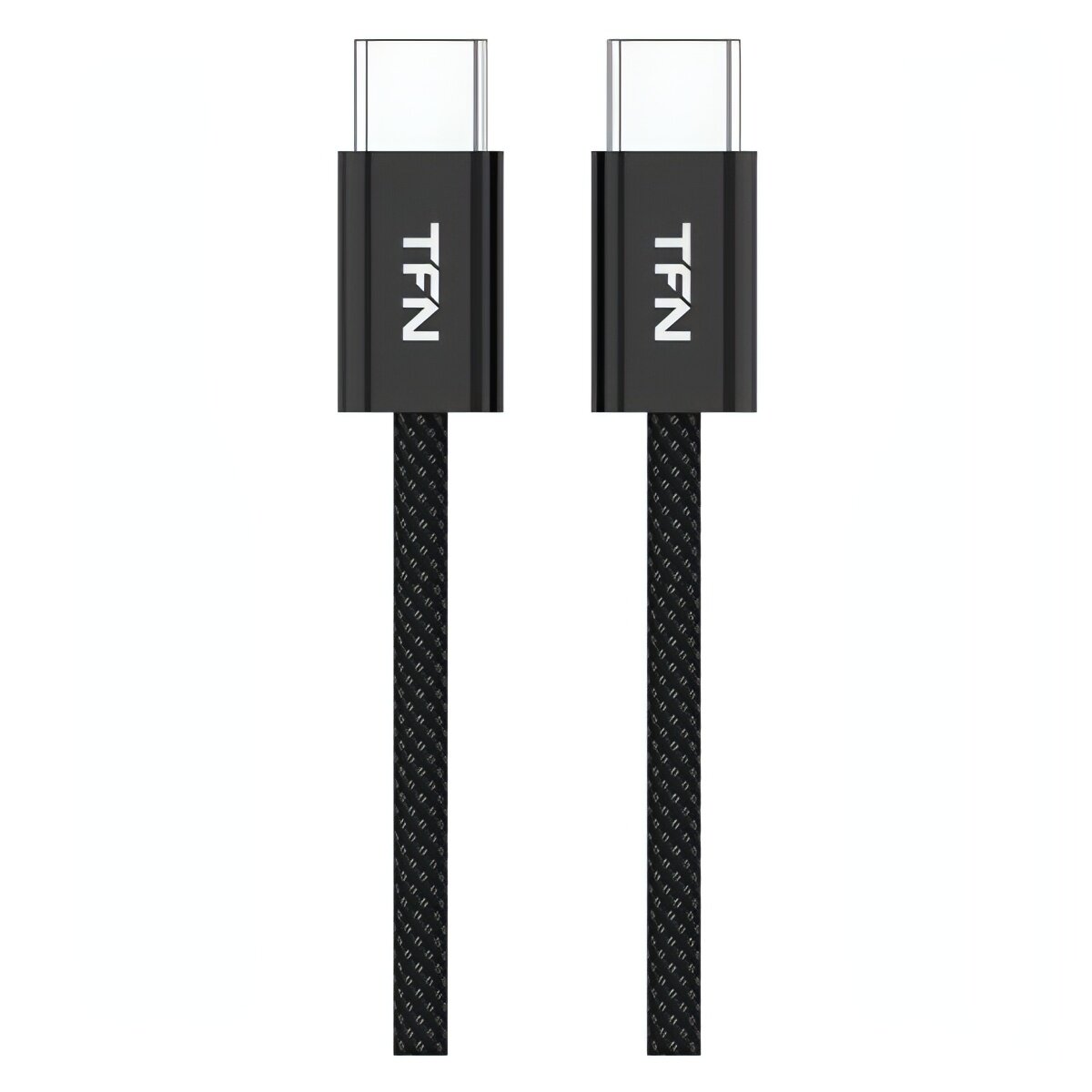 

Кабель USB Type-C-USB Type-C, 3А, 60 Вт, 1.2 м, черный, TFN (TFN-C-IP-CC12M-BK)