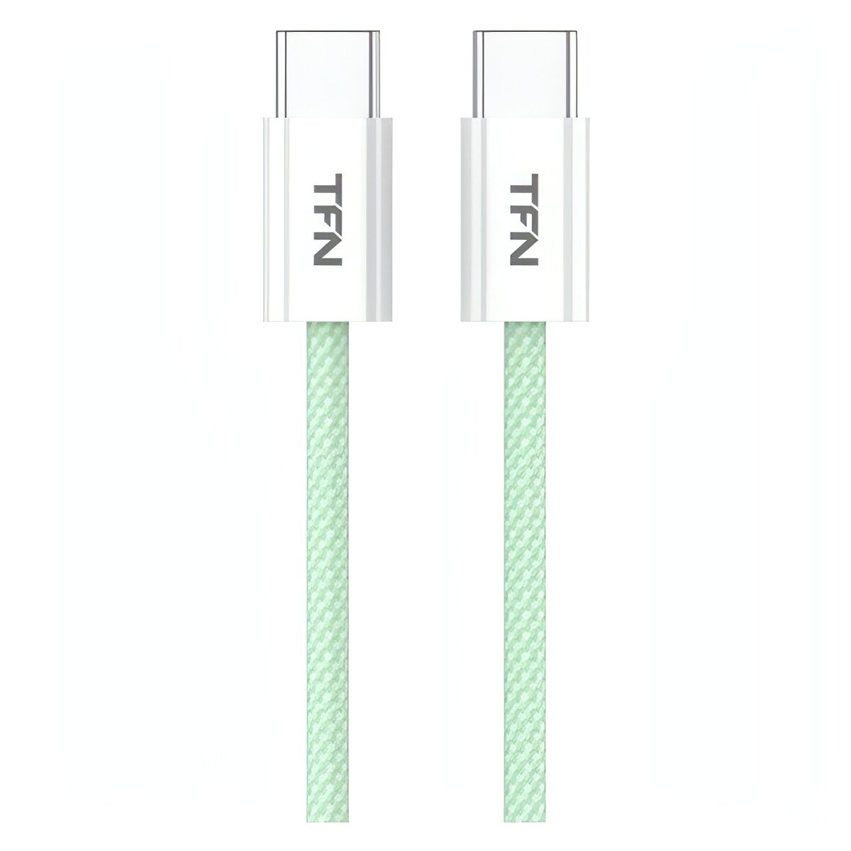 

Кабель USB Type-C-USB Type-C, 3А, 60 Вт, 1.2 м, мятный, TFN (TFN-C-IP-CC12M-MT)