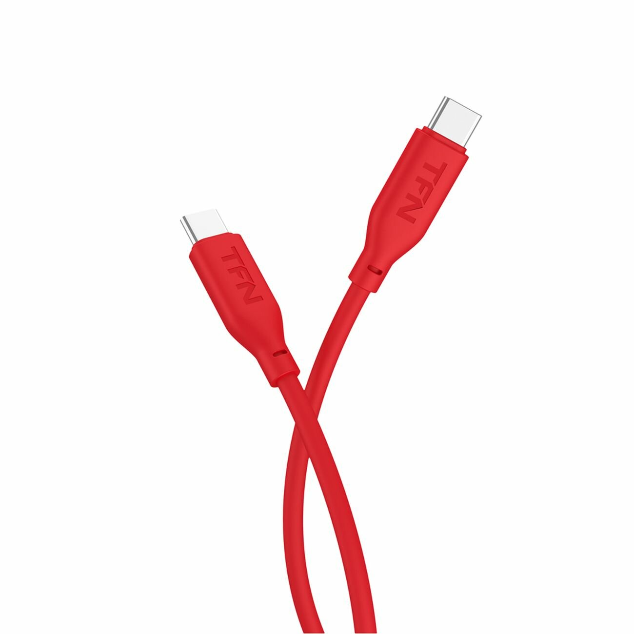 

Кабель USB Type-C-USB Type-C, 3А, 60 Вт, 1.2 м, красный, TFN (TFN-C-SIL-CC1M-RD)
