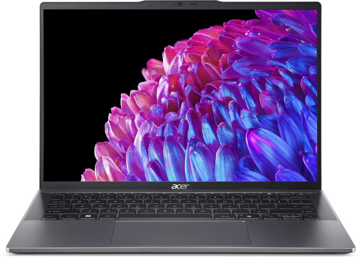 

Ноутбук Acer Swift Go 14 SFG14-63-R8U9 14" OLED 2880x1800, AMD Ryzen 5 8645HS 4.3 ГГц, 16Gb RAM, 1Tb SSD, W11, металлический (NX.KTSCD.002), SFG14-63-R8U9