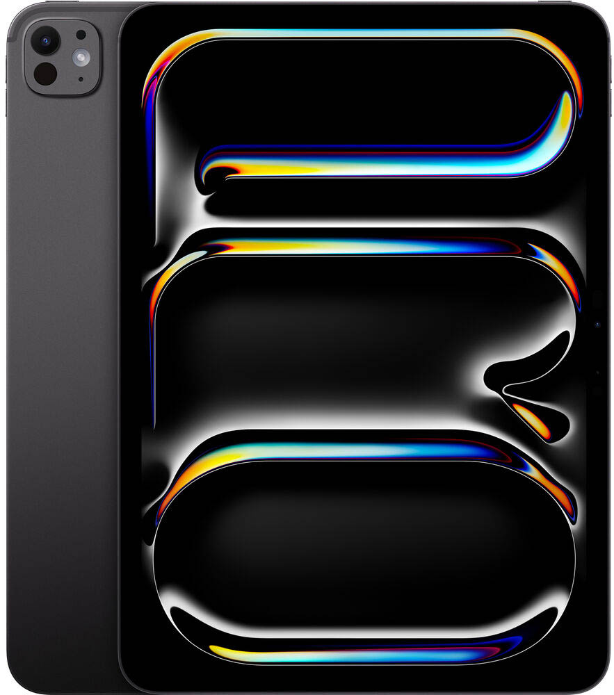

Планшет Apple iPad Pro A2836 11" 2420x1668 OLED, Apple M4, 8Gb RAM, 256Gb, WiFi, BT, 8.16 А·ч, iPadOS, черный (MVV83X/A), A2836