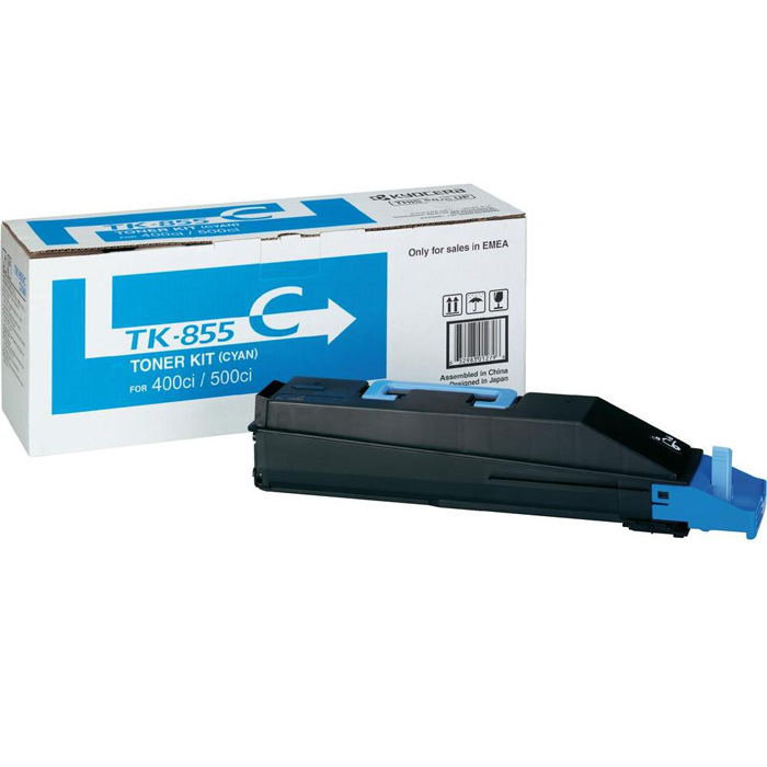 

Картридж лазерный Kyocera TK-855C/1T02H7CEU0, голубой, 18000 страниц, оригинальный для Kyocera TASKalfa 400ci, TASKalfa 500ci, TASKalfa 552ci, TK-855C