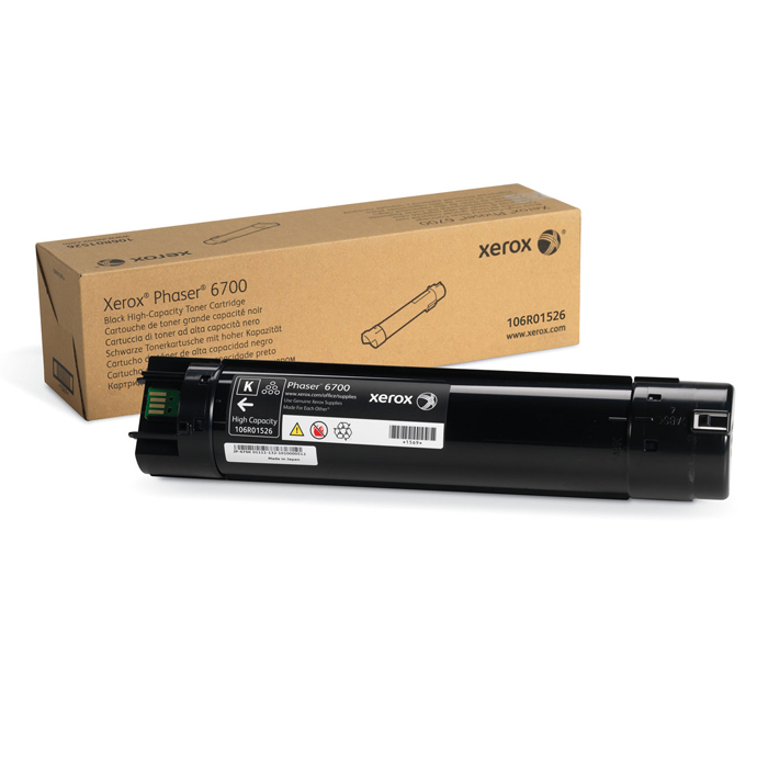 

Картридж лазерный Xerox 106R01526, черный, 1шт., 18000 страниц, оригинальный, для Xerox Phaser 6700