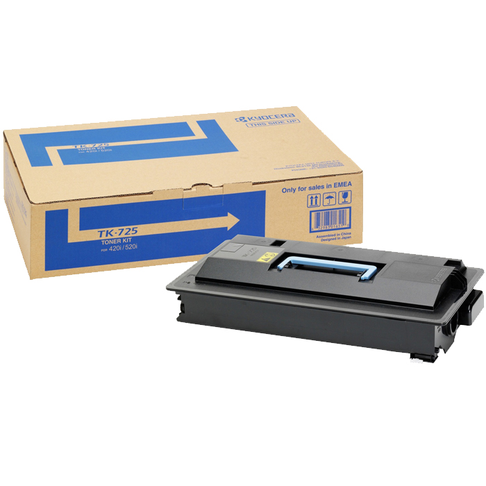 

Картридж лазерный Kyocera TK-725/1T02KR0NL0, черный, 34000 страниц, оригинальный для Kyocera TASKalfa 420i, TASKalfa 520i, TK-725