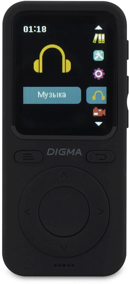 Плеер Digma B5 8Gb, черный