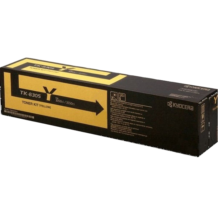 

Картридж лазерный Kyocera TK-8505Y/1T02LCANL0, желтый, 20000 страниц, оригинальный для Kyocera TASKalfa 4550ci, TASKalfa 4551ci, TASKalfa 5550ci, TASKalfa 5551ci, TK-8505Y