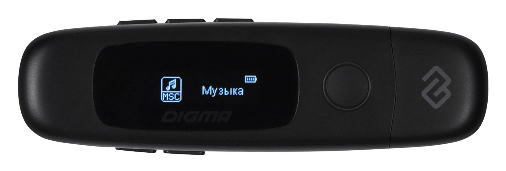 Плеер Digma U4 8Gb, черный
